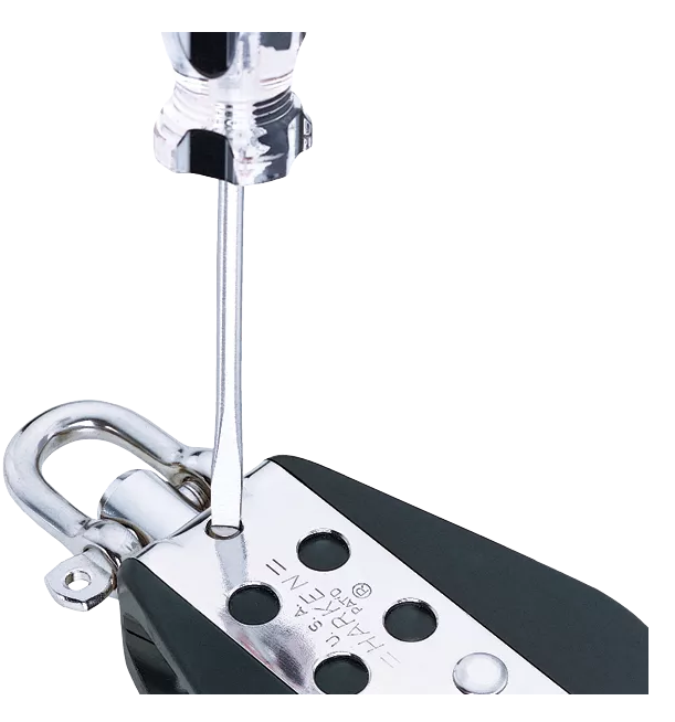 Harken Ratchet Pulley with Swivel Shackle Head 75mm