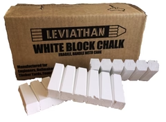 <p class="page-title">Leviathan Block Chalk, 24 Sticks per box.</p> <p>Chalk is a traditional product that has been used since 2000 BC. </p> <p>Chalk quality is important in the industrial market.</p> <p>The Garnet industrial user market is time and cost focused, and demands a chalk that does not crumble, marks well, and does not deteriorate in humidity or poor environmental conditions.</p>