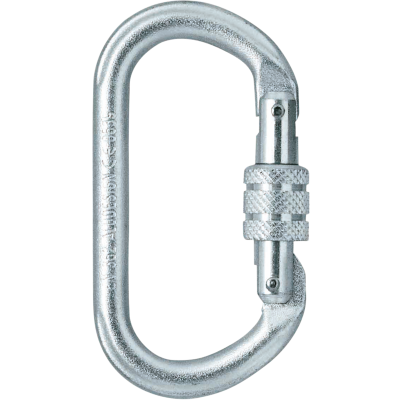 Skylotec Ovalsteel Screw Gate Carabiner H-037