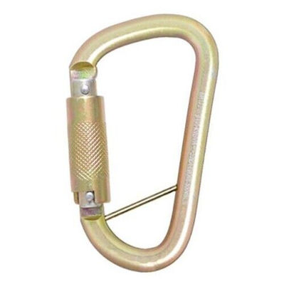 Steel Quarter Turn-locking Karabiner 40kN w/ Captive Pin