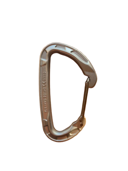 Pure Wire Carabiner VPE 5 Silver