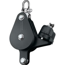Ronstan 75mm Triple Industrial Pulley Block with Becket and 30°Cleat