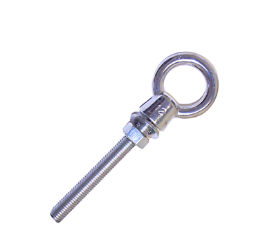 Stainless Steel High Collared Eye Bolts with Longer Thread