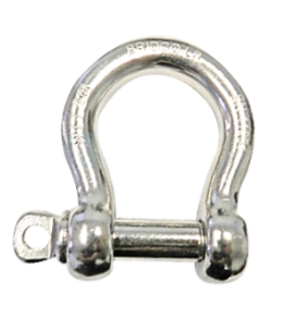 Stainless Steel Load Rated Bow Shackles