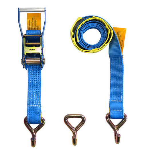 Vehicle Ratchet Tie Down LC 2500kg 50mm x 3m "J" Hook