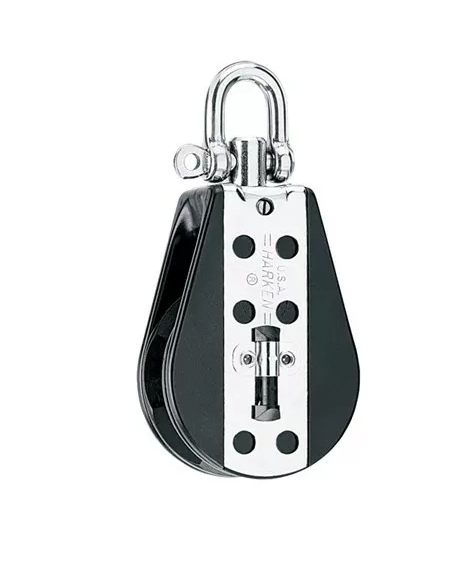 Harken Ratchet Pulley with Swivel Shackle Head 75mm — The Rigging Shop