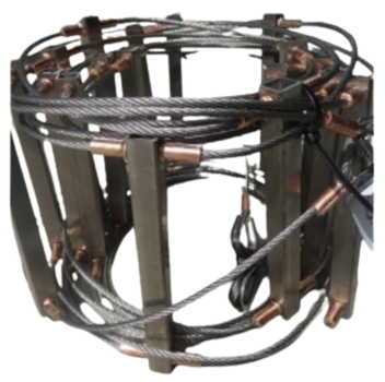 Aluminium Medium Weight Wire Rope Ladder