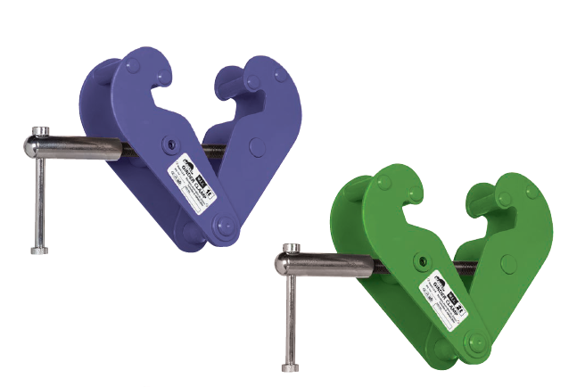 Beam Clamp<br data-mce-fragment="1">Color coded to International Lifting Standards.<br data-mce-fragment="1"> <ul> <li>Complies to AS1418.2 and AS4991.</li> <li>Robust all-steel construction</li> <li>Durable baked enamel paint protection</li> <li>Super-quick adjustment to any girder width in range</li> <li>Spare parts always available.</li> </ul>