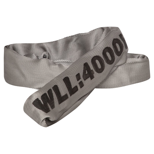 Polyester Round Slings 4.0T WLL Gray 70mm width