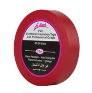 Le Mark PVC Electrical Tape 33m x 5 rolls per pack- RED
