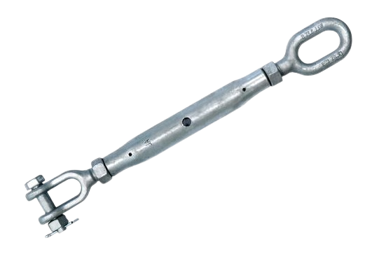 Grade S Rated Galvanised Rigging Screw Jaw/Eye — The Rigging Shop