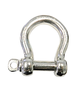 Stainless Steel Load Rated Bow Shackles