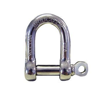 Stainless Steel Dee Shackle Load Rated